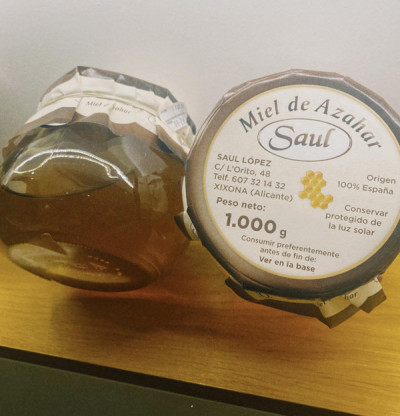 Miel de naranja artesana